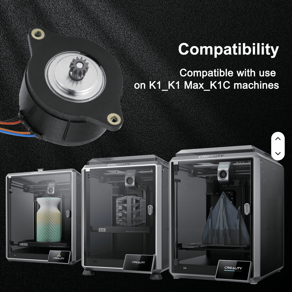 High Temperature Extruder Stepper Motor for CrealityK1/ K1 Max/ K1C - 3docity