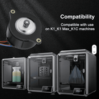 High Temperature Extruder Stepper Motor for CrealityK1/ K1 Max/ K1C - 3docity