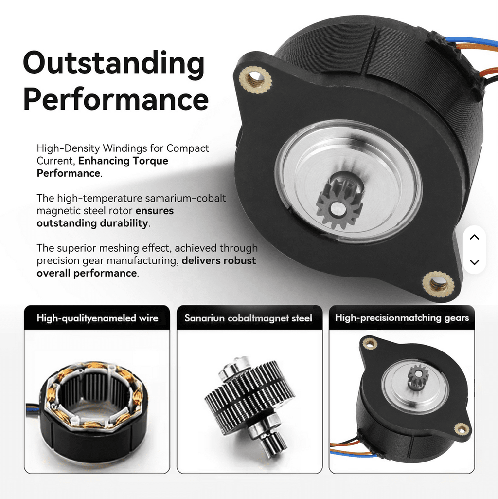 High Temperature Extruder Stepper Motor for CrealityK1/ K1 Max/ K1C - 3docity
