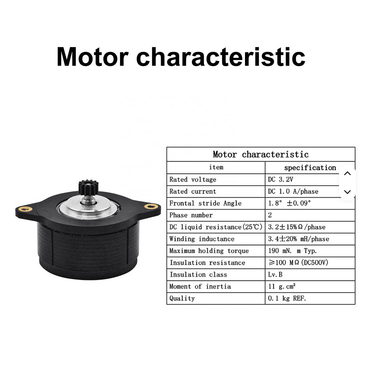 High Temperature Extruder Stepper Motor for CrealityK1/ K1 Max/ K1C - 3docity
