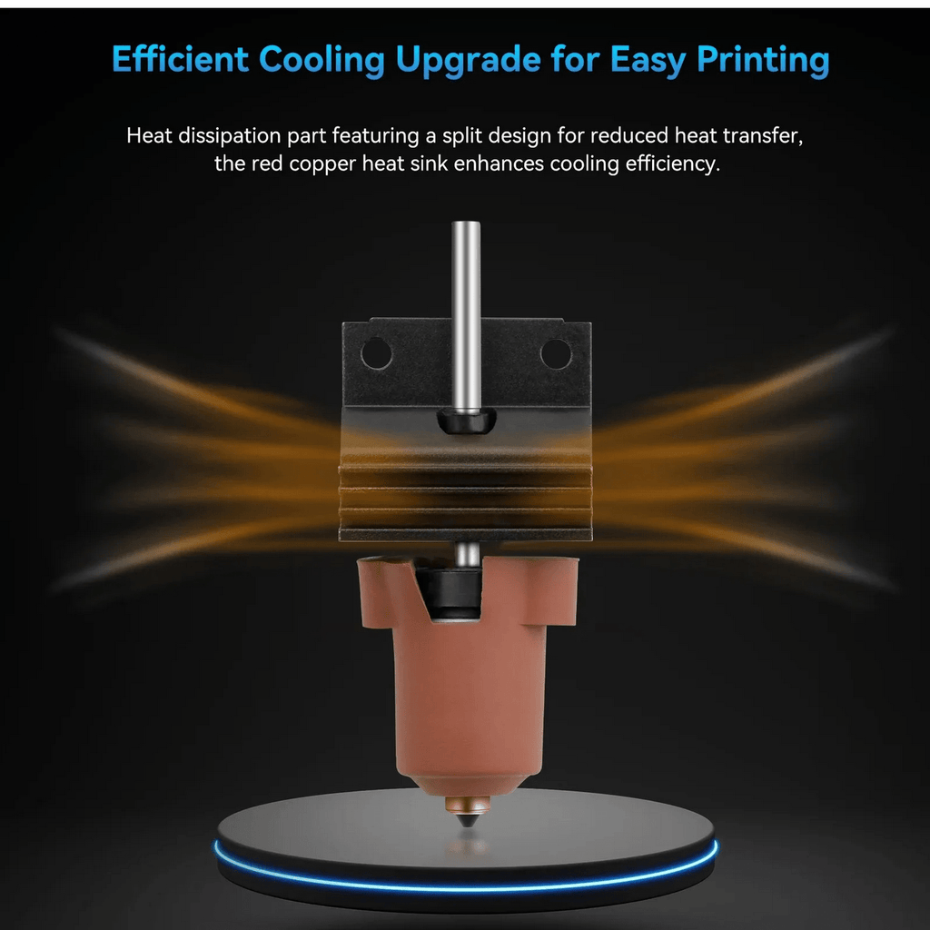 Hotend Heatsink Cooling Block for Creality K1C/K1 MAX/K1SE - 3docity