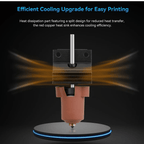Hotend Heatsink Cooling Block for Creality K1C/K1 MAX/K1SE - 3docity