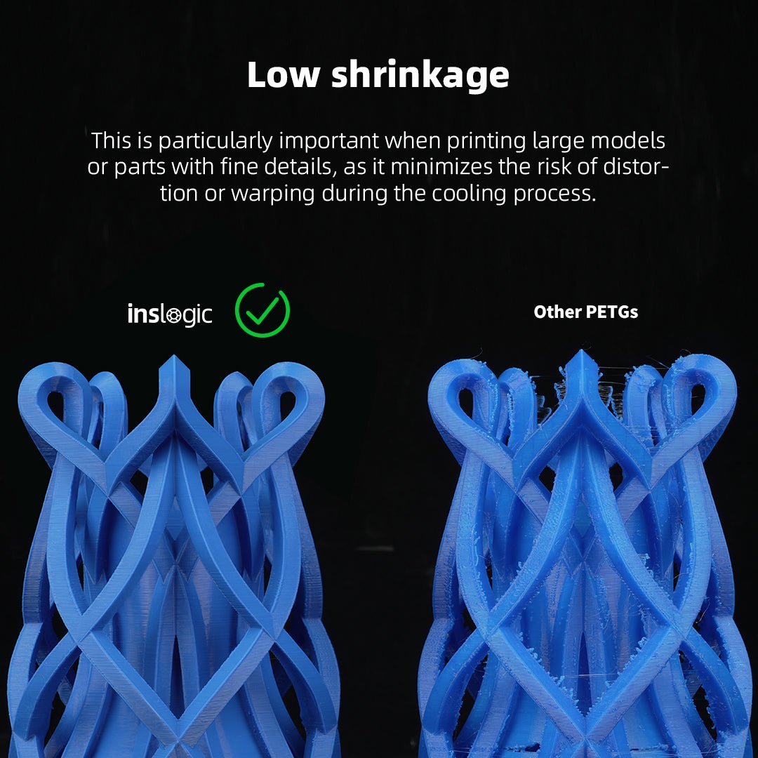 Inslogic PETG Pro 1.75mm Filament 1kg Spool - 3docity
