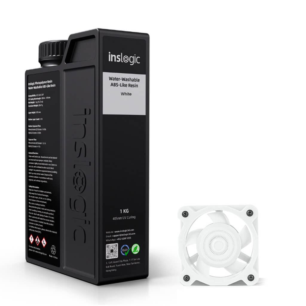 Inslogic Water - washable ABS - Like 3D Printer Resin 1000g - 3docity