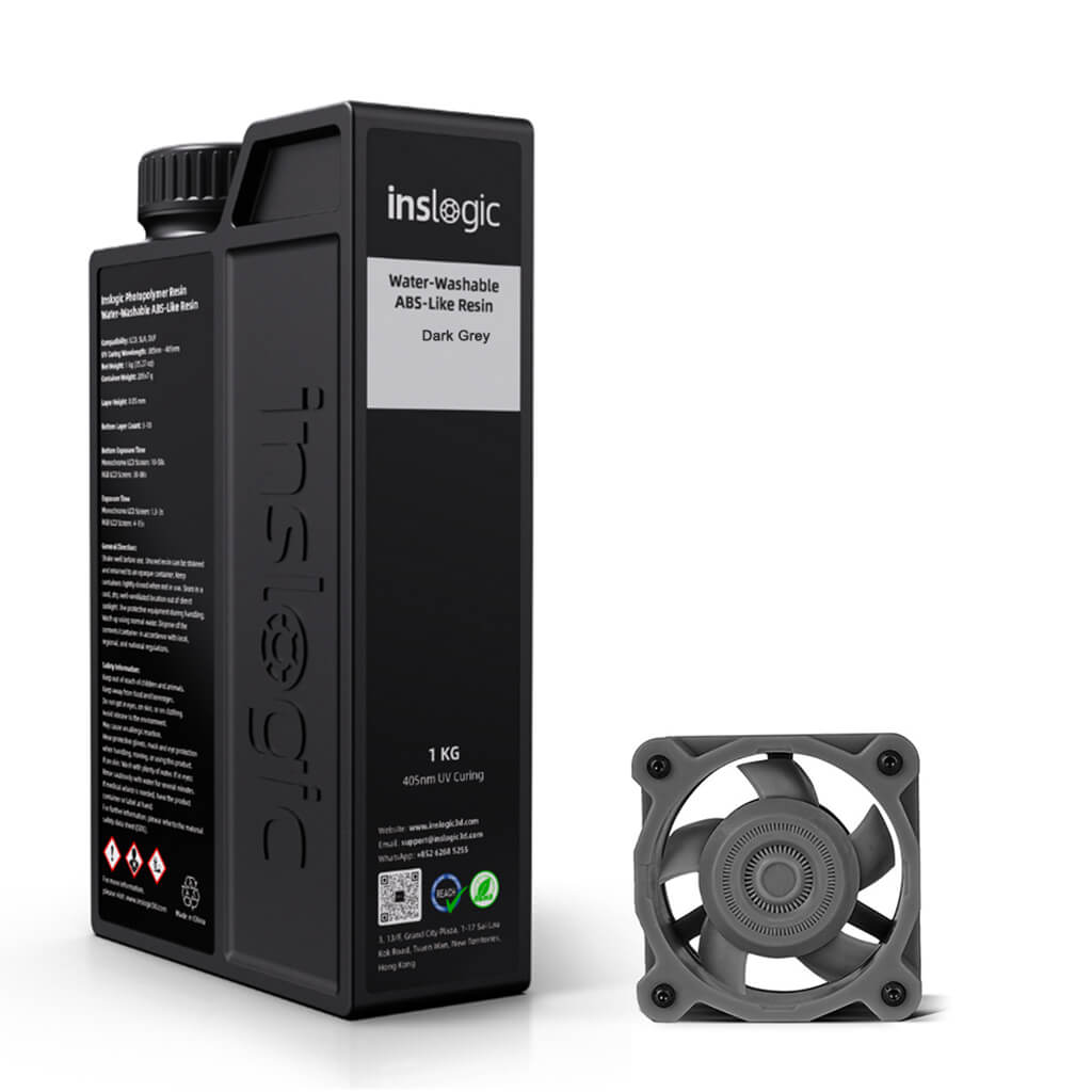 Inslogic Water - washable ABS - Like 3D Printer Resin 1000g - 3docity