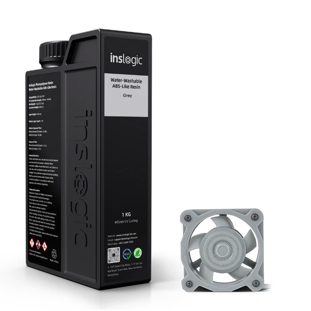 Inslogic Water - washable ABS - Like 3D Printer Resin 1000g - 3docity