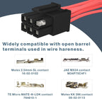IWISS SN - 2549 Ratcheting Crimping Tool 0.08 - 1.0 mm ² 18 - 28AWG for PH2.0/XH2.54/2.54/2.8/3.0/3.96/4.8/KF2510/JST Terminal - 3docity