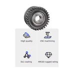 Mellow All Metal Hardened Steel DLC Coated K1 Gear Drive For Creality K1/ K1C/K1 Max Extruder - 3docity