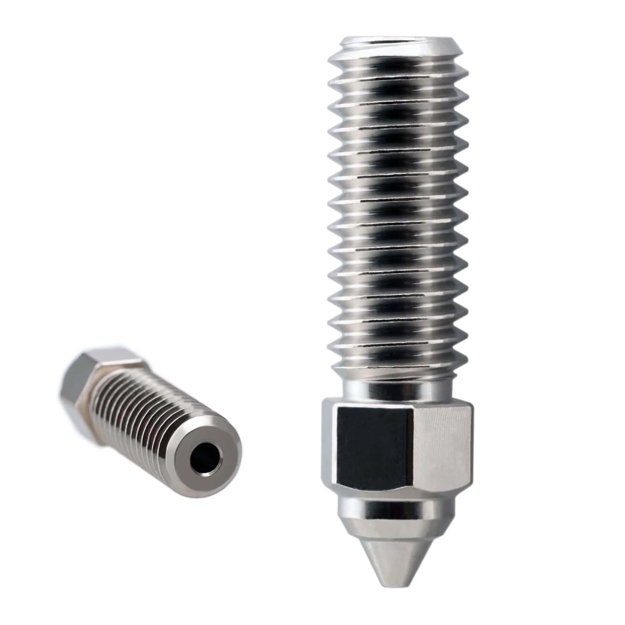 Micro Swiss Brass Plated Wear Resistant Nozzle for Creality K1, K1 Max, Ender 3 V3 KE, CR - 10 SE, CR - M4 - 3docity