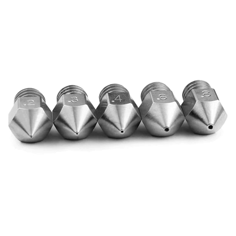 Micro Swiss MK8 Plated Wear Resistant Nozzle (CR10 / Ender / Tornado / MakerBot) - 3docity