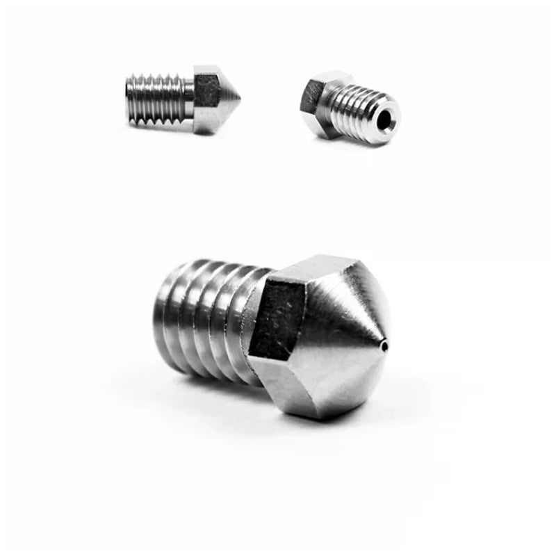 MicroSwiss Plated Wear Resistant Nozzle RepRap - M6 Thread 1.75mm (Prusa / Anycubic / V6 Hotend) - 3docity