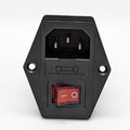 Power Socket AC - 01 IEC320 C14 with fuse 10A250V (CE) - 3docity