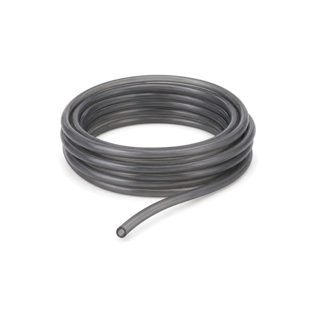 PTFE Bowden Tube 2.5mm ID x 4mm OD Transparent Grey 5m coil