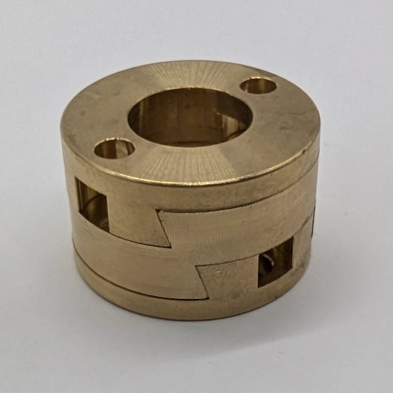 Round Oldham Coupling for T8 Leadscrews - 3docity