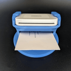 Square Tap - and - Go Card Reader Stand with Business Card Holder - 3docity