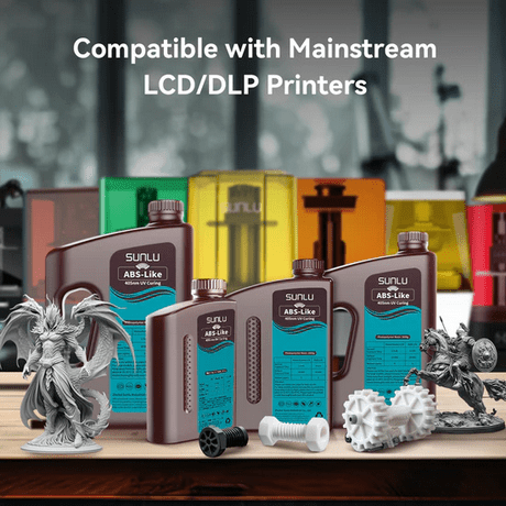 SUNLU ABS - Like 3D Printer Resin 1000g - 3docity