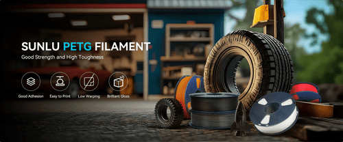 SUNLU High Speed Matte PETG 1.75mm Filament 1kg Spool - 3docity