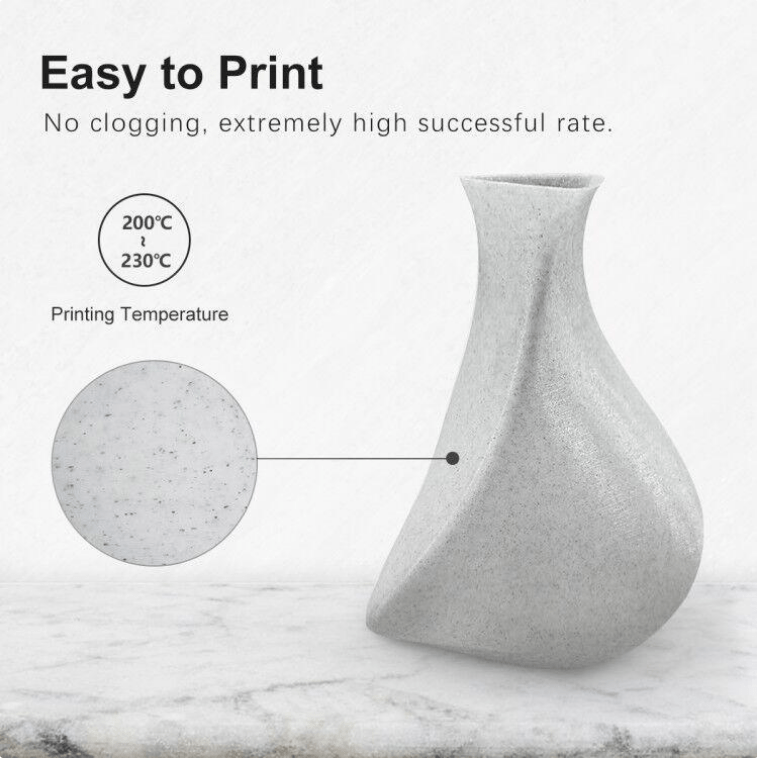 SUNLU High - Speed PLA Oreo Marble 1.75mm Filament 1kg Spool - 3docity