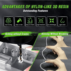 SUNLU PA Nylon Like 3D Printer Resin 1kg - 3docity