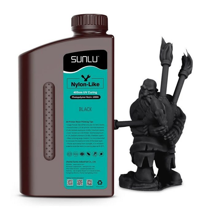 SUNLU PA Nylon Like 3D Printer Resin 1kg - 3docity