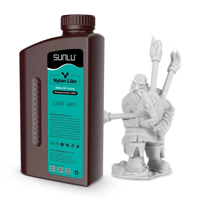 SUNLU PA Nylon Like 3D Printer Resin 1kg - 3docity