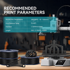 SUNLU PETG Carbon Fiber 1.75mm Filament 1kg Spool - 3docity