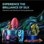 SUNLU Silk PLA+ TRI - COLOUR 1.75mm Filament 1kg Spool - 3docity