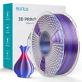 SUNLU Silk Rainbow PLA+ 1.75mm Filament 1kg Spool - 3docity