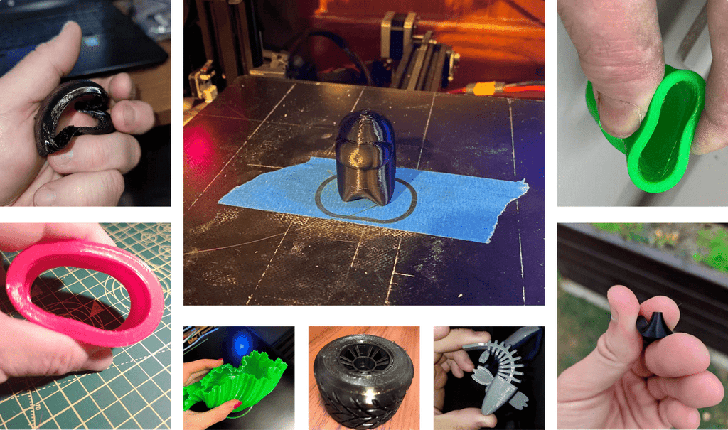 SUNLU TPU 95a 1.75mm 1kg Black Filament - 3docity