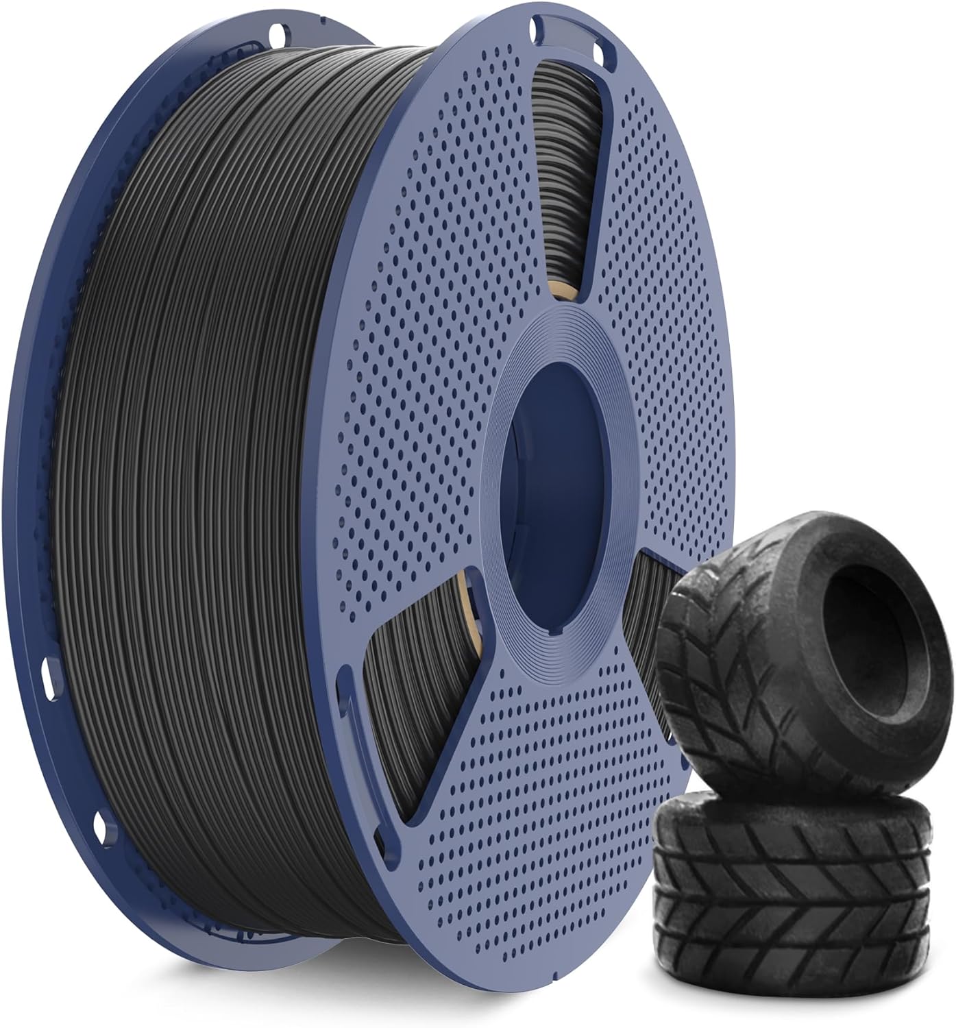 SUNLU TPU 95a 1.75mm 1kg Black Filament - 3docity