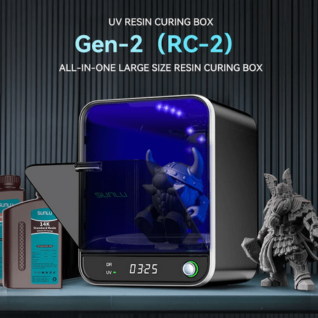 SUNLU UV Resin Curing Box RC - 2 (2nd Generation) - 3docity