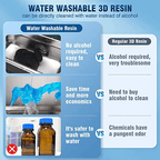 SUNLU Water Washable 3D Printer Resin 1000g - 3docity