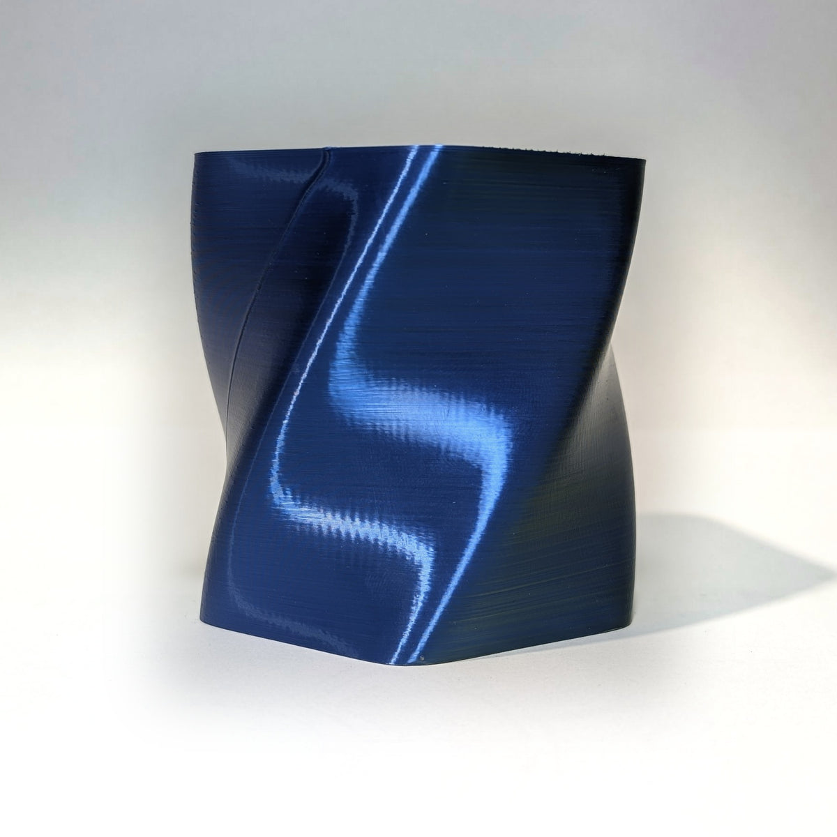 VEXA PLA+ Silk Blue Gold — printed colour swatch