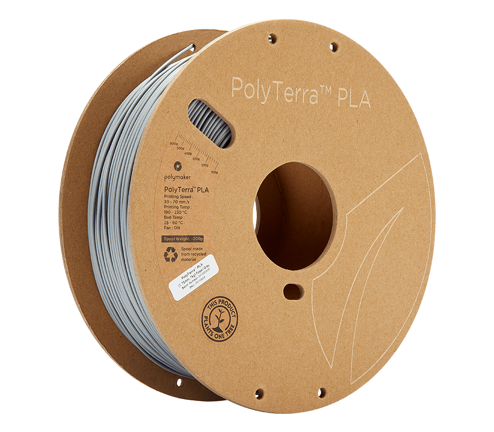 PolyMaker PolyTerra™ PLA 1.75mm Filament - 3docity